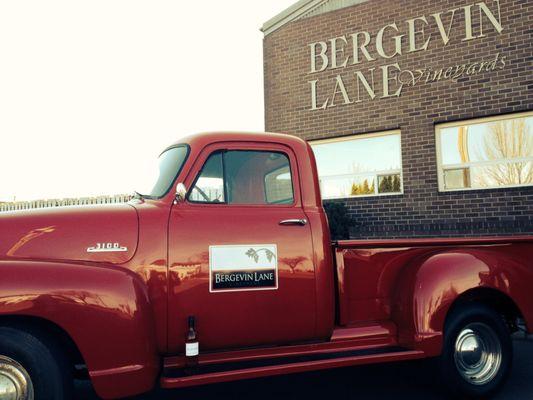 '54 Baby delivering some fine wine!