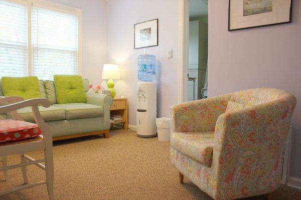 Fresh water and space to rest and relax before or after your session.