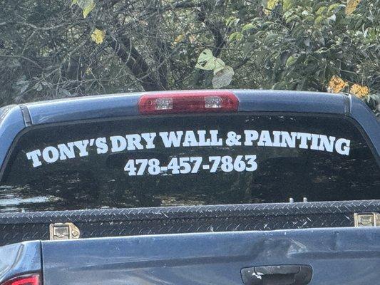 Tony’s Drywall & Painting