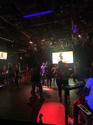 Dance floor 80's night