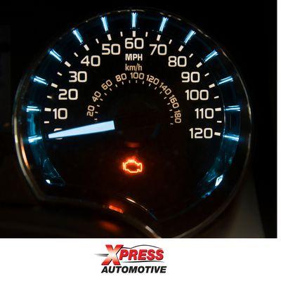 Is your check engine light is on? DON'T ignore it !
That light on your dashboard could me a simple Fix or major. Stop at Xpress Auto .