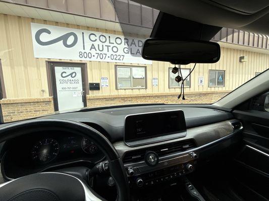 Front of business