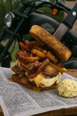 Specialty burger in August was our pitstop burger