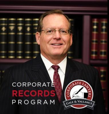 Mat Vallance at Corporate Records Program