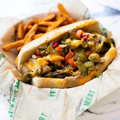 Italian beef sandwich