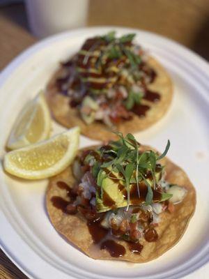 Shrimp Tostadas