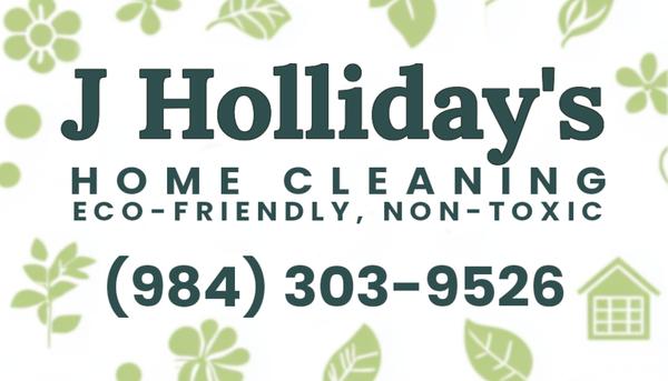 J Holliday's Home Cleaning Service