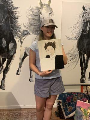 Fun, tourist take home painting class!