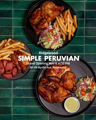 Ridgewood grand opening on 11/8!