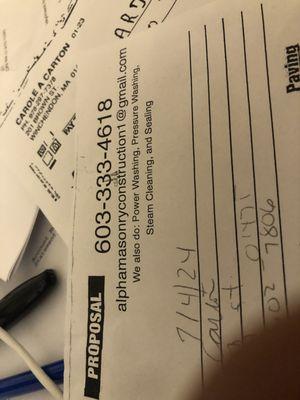 Alpha Masonry & Construction