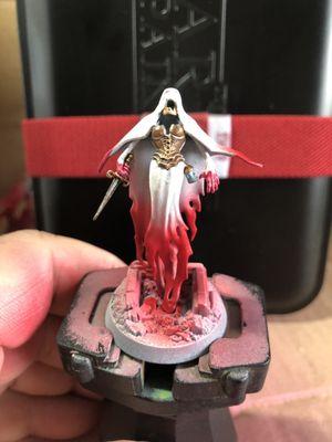 Purchased this mini at the store and gave it a couple coats of paint!