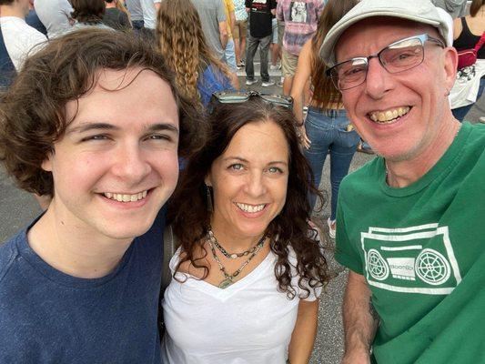 My son, me, my brother