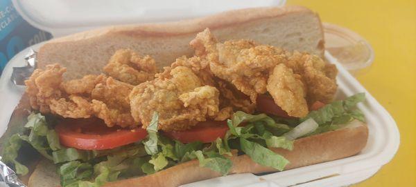Seasonal item: Fried Oyster PoBoy