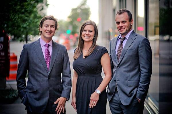 WGA's fearless leaders: Steven R. Ward, PE, Stephanie Anderson, PE, LEED AP, and Ryan Getz, PE