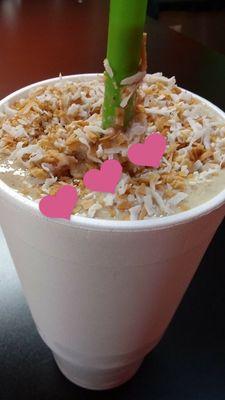 Shake dulce con cafe