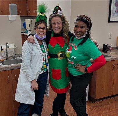 Merry Grinchmas from your Elyria Ortho fam!