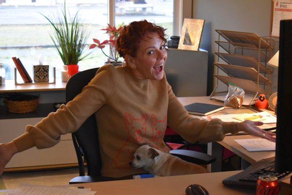 Our wonderful GM. **No, this is not her typing in the descriptions. Ha!