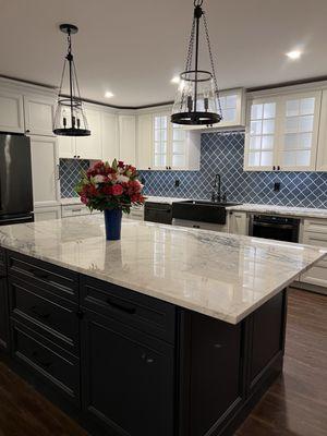 Decorem Kitchen with Countertops by Countertop Depot.