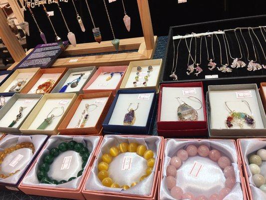 Bracelets and necklaces