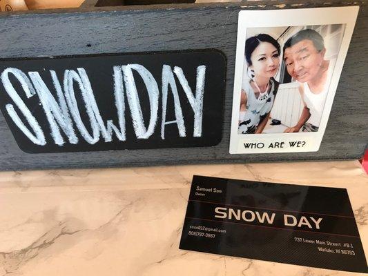 Dad/Daughter Business Duo, so cool!