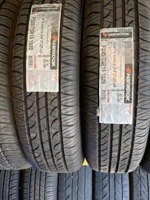 New tires instock
