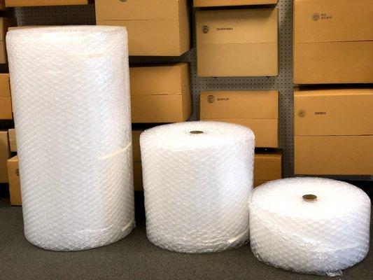 Big rolls of bubble at small prices!