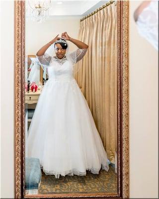 The Dress! "Thanks Davids Bridal for your wonderful recommendation!