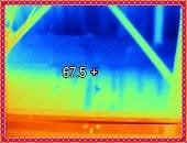 Thermal Image of Home Insulation Damage