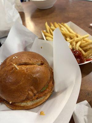 Hot Nashville Chicken Sandwich