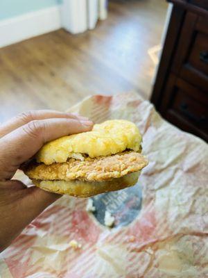 Cajun Chicken Filet Biscuit
