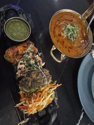 kebab trio and BHUNA GOSHT