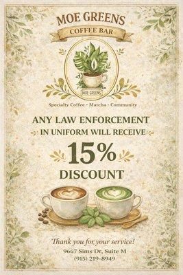 Appreciation for those who serve