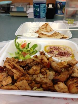 Chicken Shawarma platter