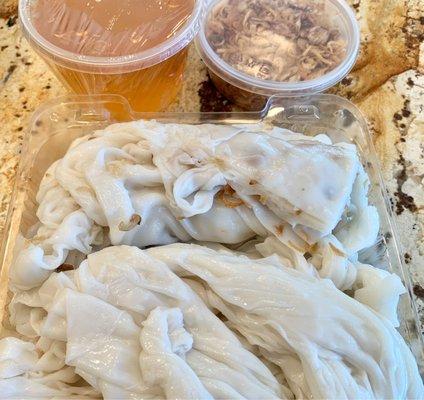 Plain ($4.50/lb), Green Onion ($5.00/lb), Pork ($5.50/lb), Shrimp ($5.50/lb), Fried Onions ($5). Green Onion & Pork were my favorite!