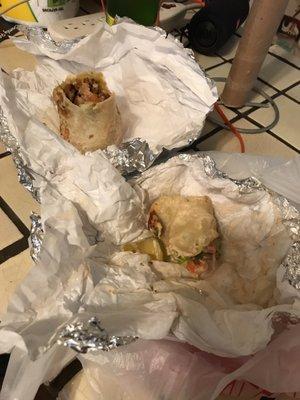 What we ordered was two Doner Kings. What we got were subpar burrito messes.