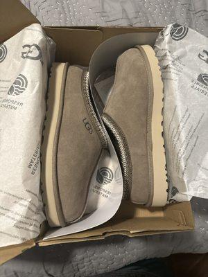 Picture of shoes purchased