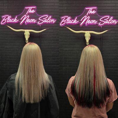 The Black Neon Salon
