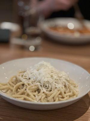Tonnarelli | cracked pepper, pecorino romano, olive oil