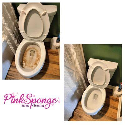 Satisfying before and after!