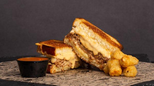 Vegan Beyond Meat Patty Melt