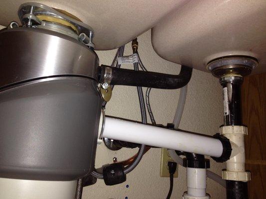 Installation of Garbage Disposal by Paul
