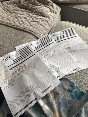 Bills and more bills