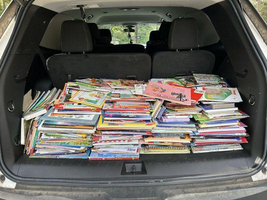 Just some of the books from the pallet I bought on 10/3/2025.