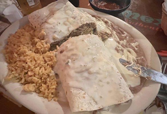 Chicken Burrito Especial