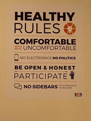 Top notch facilitation!!