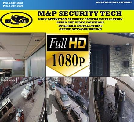 M&P SECURITY TECH LLC
High Definition Security Camera Installations