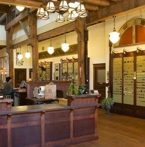 The interior of our Seattle store, in the historic Nisqually building.