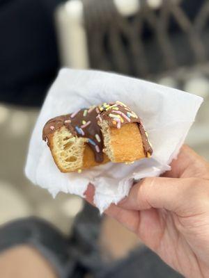 Mini Chocolate Doughnut