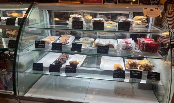 Pastries and food items