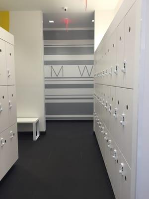 Separate locker rooms with showers and bathrooms.